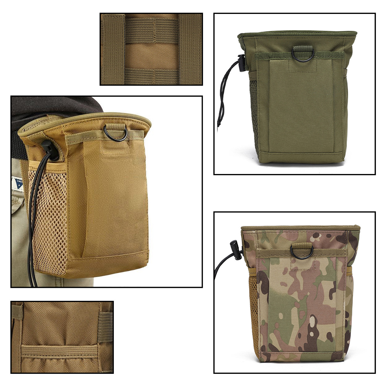 Camouflage Hunting Jacket - Камуфляжная сумка MOLLE объемом 3-5 л,
