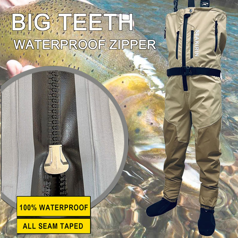 Fishing Waders Breathable - Дышащие вейдеры для рыбалки на груди