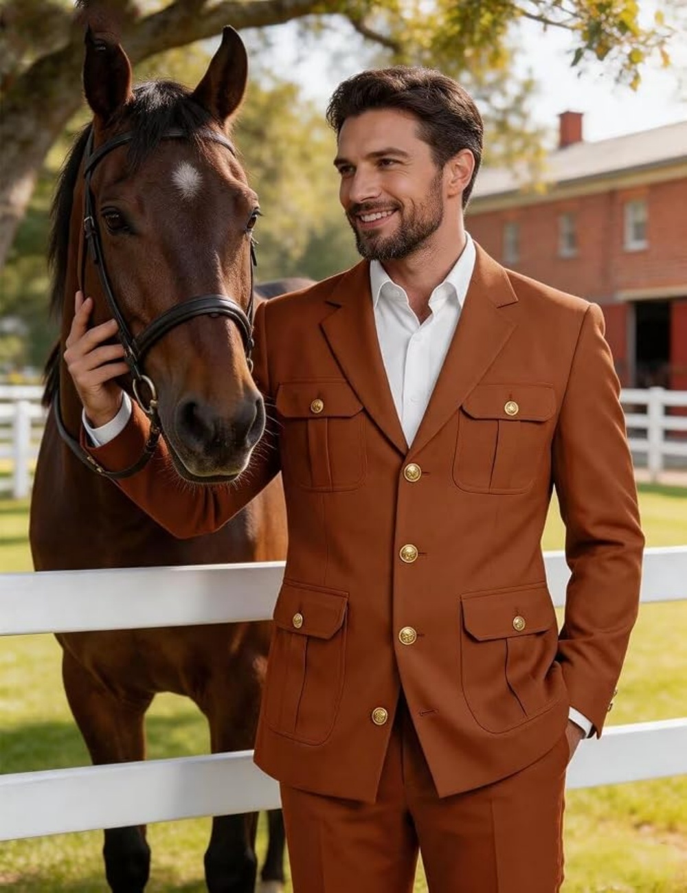 Safari Outdoor Hunting Jackets - Мужской сафари-костюм из 2 частей: куртка