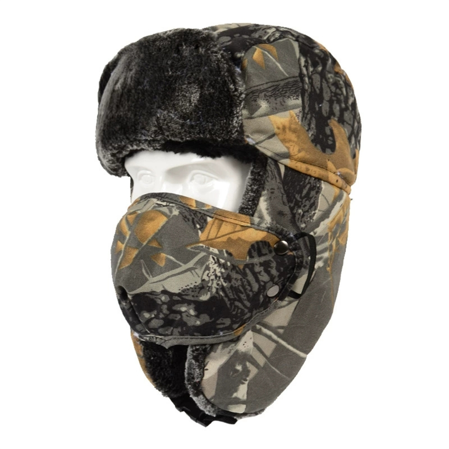 Hunting Outdoor Hats - Зимняя мужская камуфляжная толстая охотничья шапка