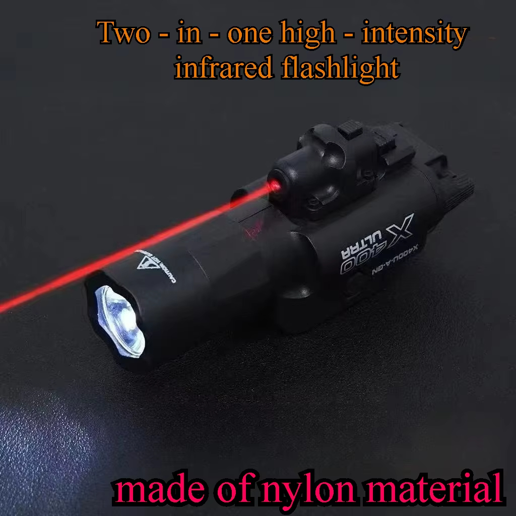 Outdoor Hunting Lights - Многофункциональный фонарь-лазер 2-в-1 X400U высокой интенсивности