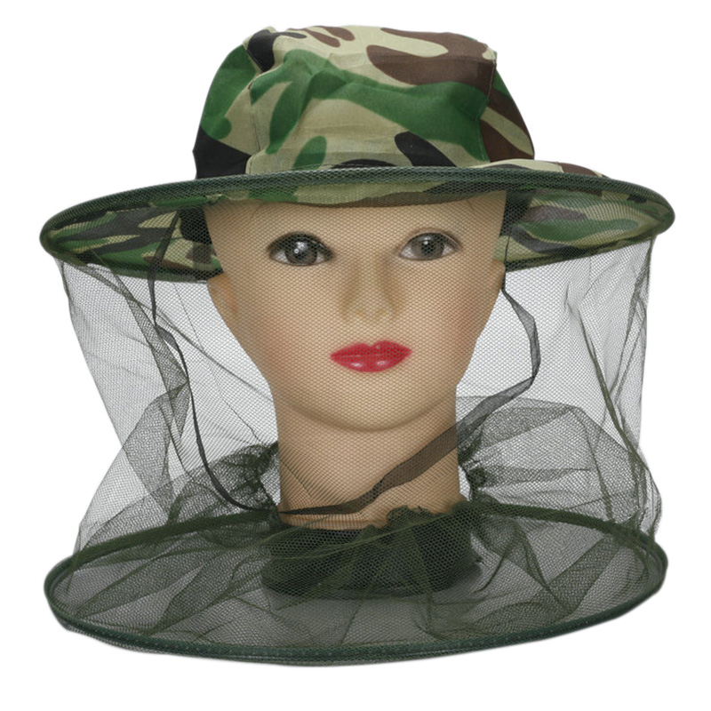 Hunting Outdoor Hats - Шляпа-сетка от комаров для рыбалки, дышащая