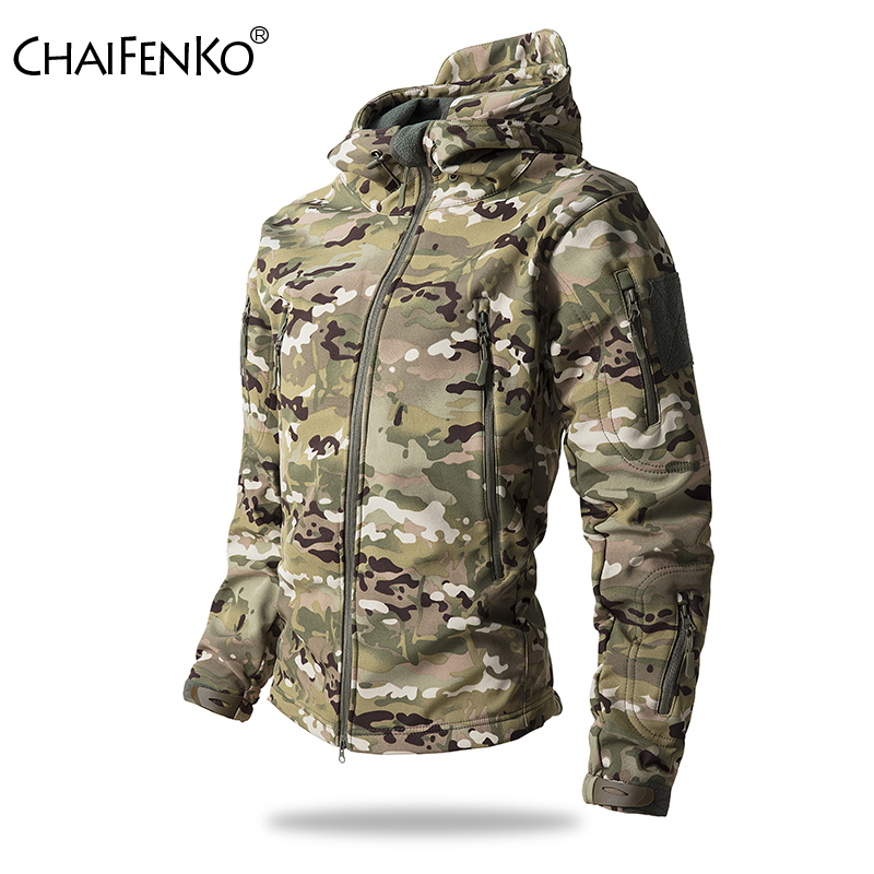 Camouflage Hunting Jacket - Lurker Shark Skin Soft Shell Тактическая