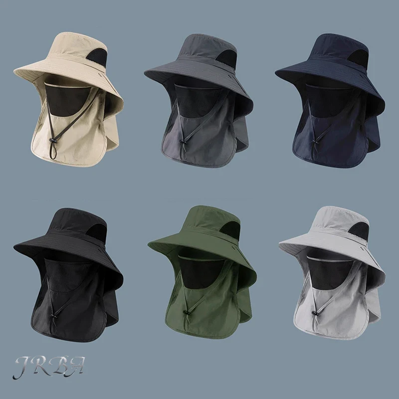 Hunting Outdoor Hats - Летние солнцезащитные шляпы с защитой от