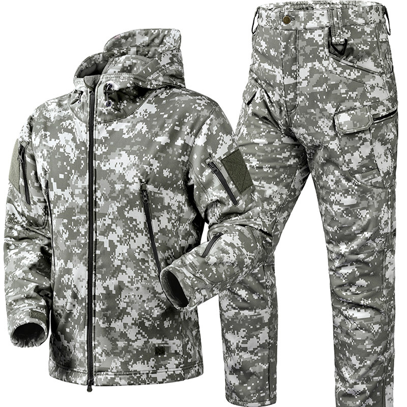 Safari Outdoor Hunting Jackets - Зимний утепленный мужской камуфляжный костюм, водонепроницаемый