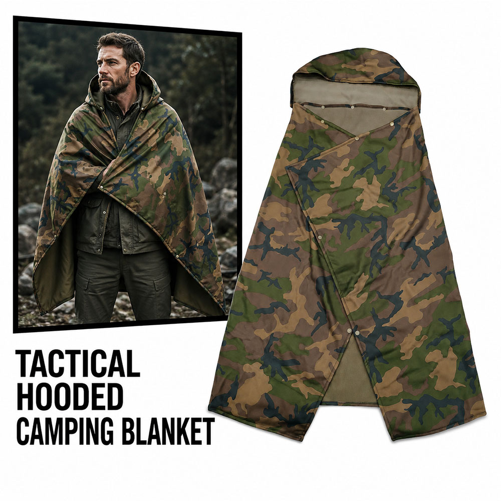 Тактическое камуфляжное флисов – обзор и цена Outdoor Hunting Blanket