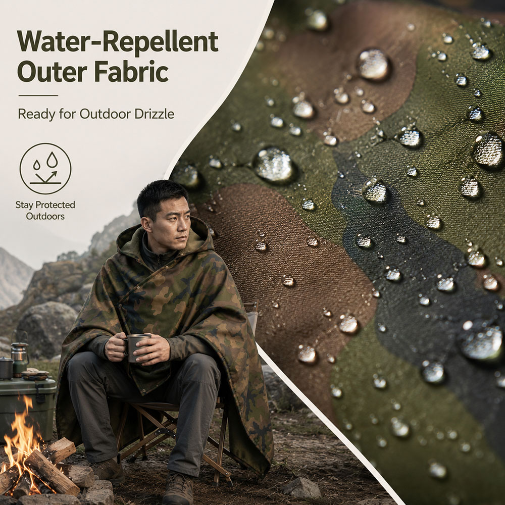 Тактическое камуфляжное флисов – обзор и цена Outdoor Hunting Blanket