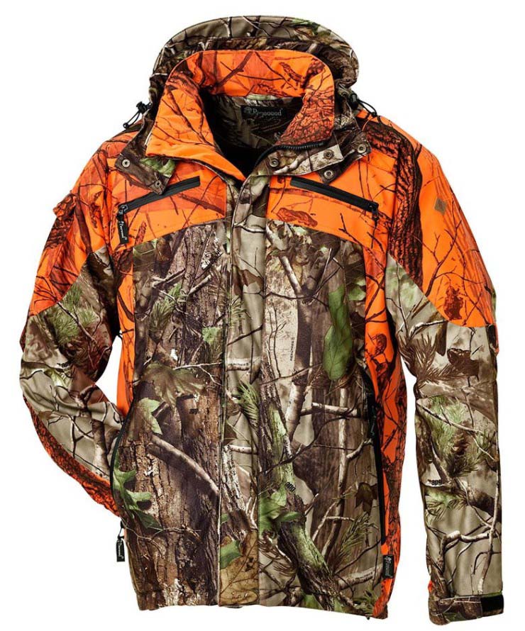 Мужские флисовые оранжевые вод – обзор и цена Camouflage Hunting Jacket
