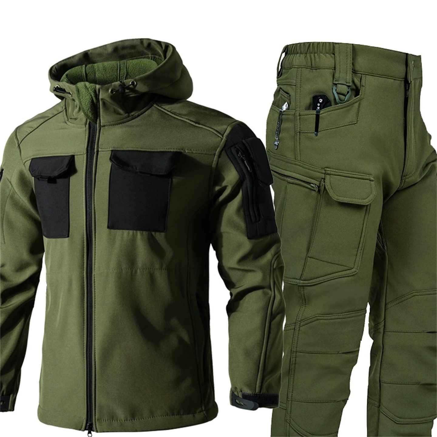 Зимняя уличная термосумка из м – обзор и цена Camouflage Hunting Jacket