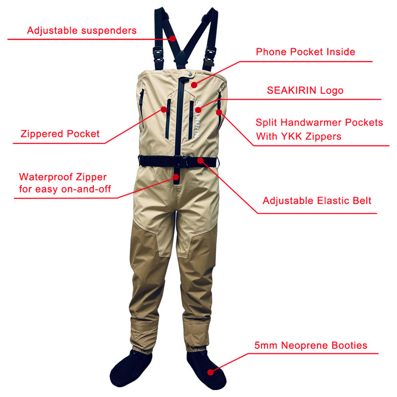 Дышащие вейдеры для рыбалки на – обзор и цена Fishing Waders Breathable