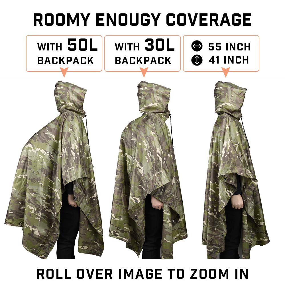 Тактический дождевик, дышащий  – обзор и цена Outdoor Hunting Prints