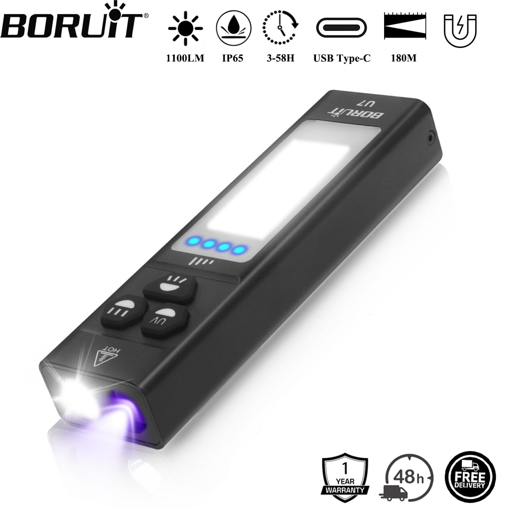 BORUiT U7 УФ-светодиодный фона – обзор и цена Outdoor Hunting Lights
