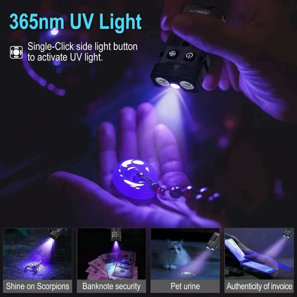 BORUiT EV20 1100LM EDC УФ-брел – обзор и цена Outdoor Hunting Lights