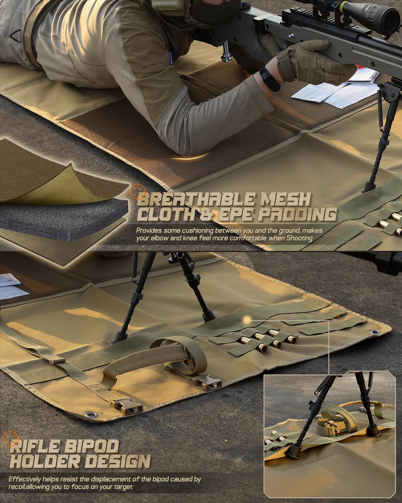 Коврик для стрельбы, тактическ – обзор и цена Outdoor Hunting Blanket