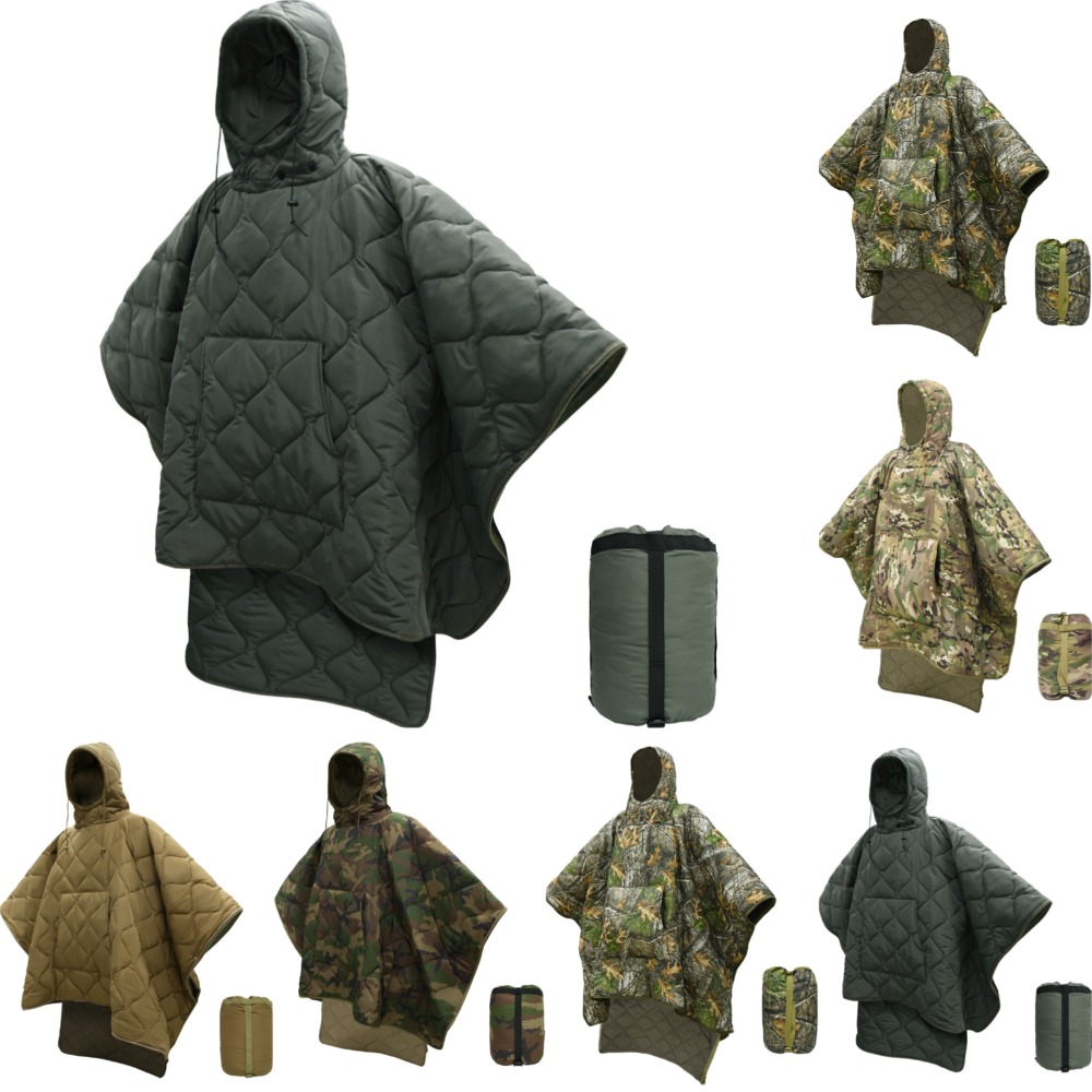 Камуфляжное одеяло-пончо водон – обзор и цена Outdoor Hunting Blanket