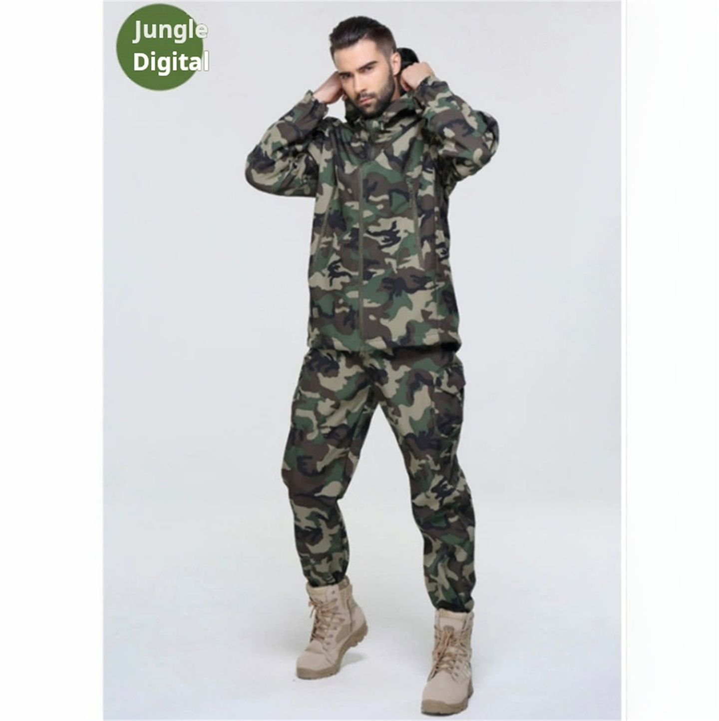 Мужская и женская камуфляжная  – обзор и цена Camouflage Hunting Jacket