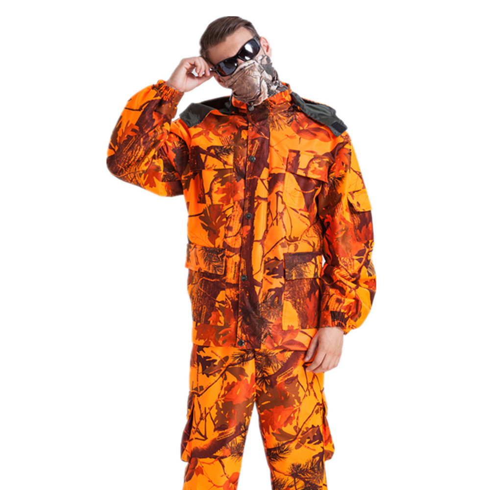 Уличный мужской блейзер оранже – обзор и цена Camouflage Hunting Jacket