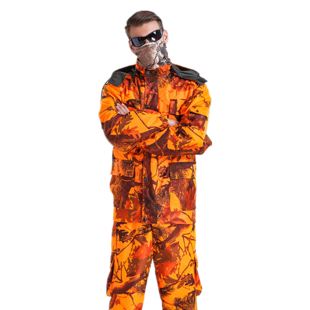 Уличный мужской блейзер оранже – обзор и цена Camouflage Hunting Jacket