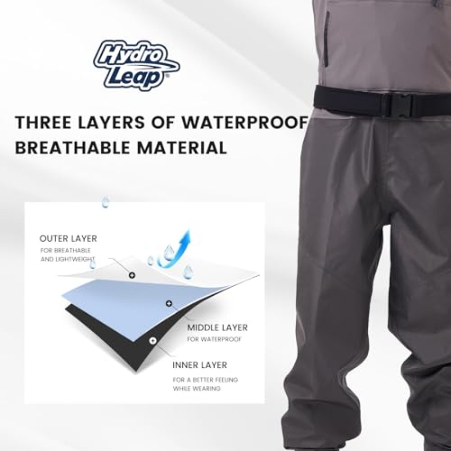 Рыболовные вейдерсы с носками, – обзор и цена Fishing Waders Breathable