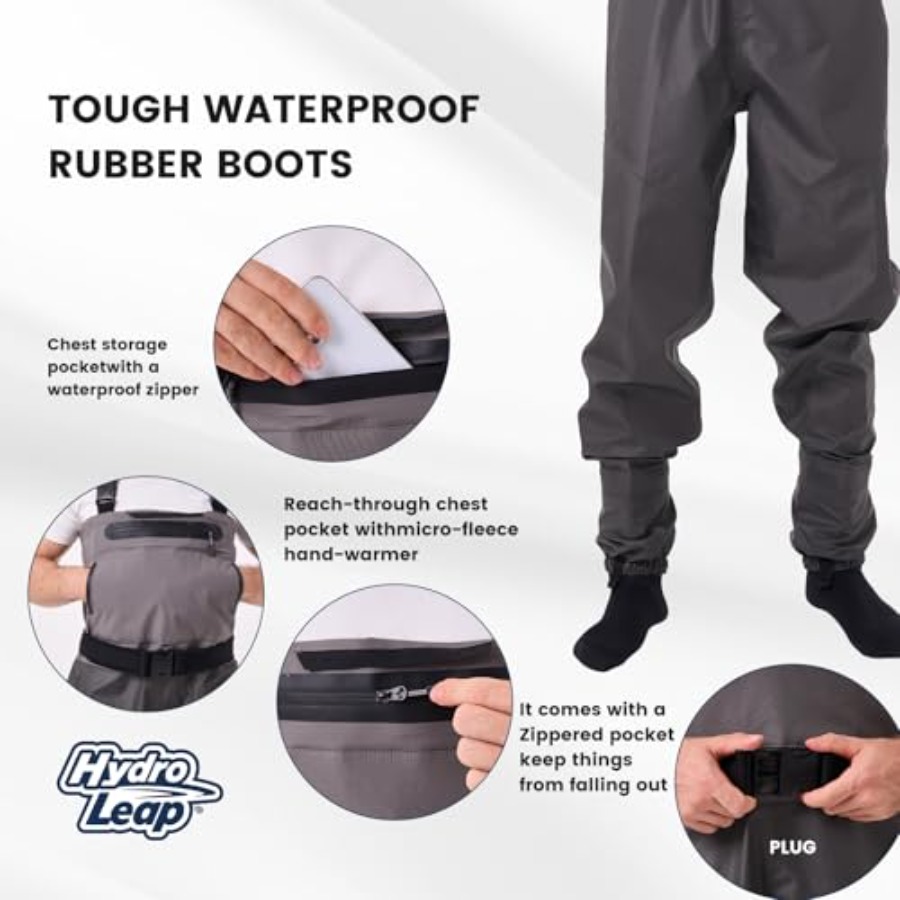 Рыболовные вейдерсы с носками, – обзор и цена Fishing Waders Breathable