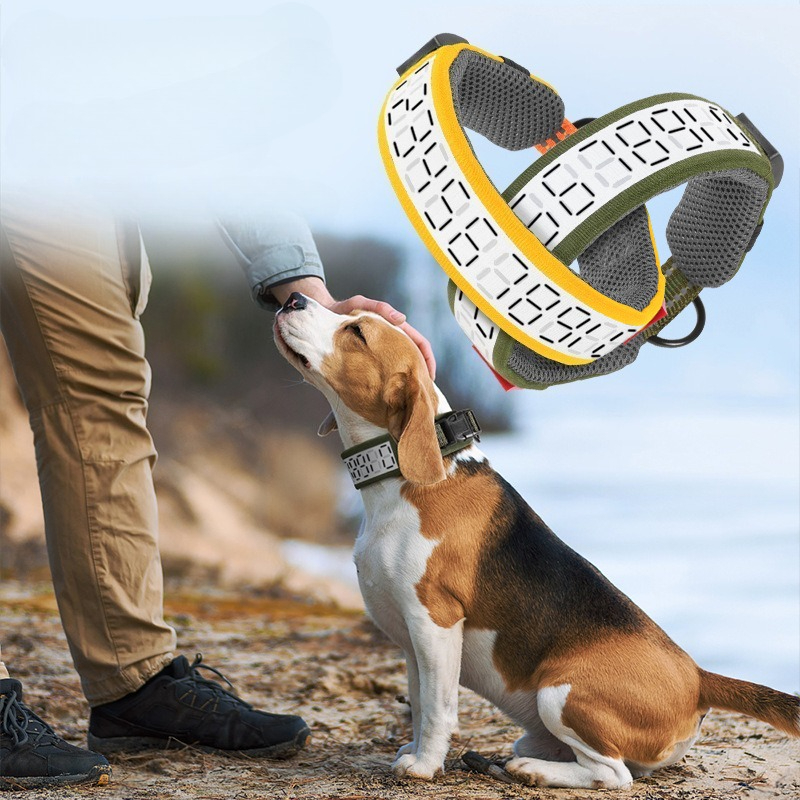 Светоотражающий ошейник для кр – обзор и цена Outdoor Hunting Dog Collar