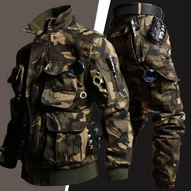 Мужской камуфляжный комплект,  – обзор и цена Safari Outdoor Hunting Jackets