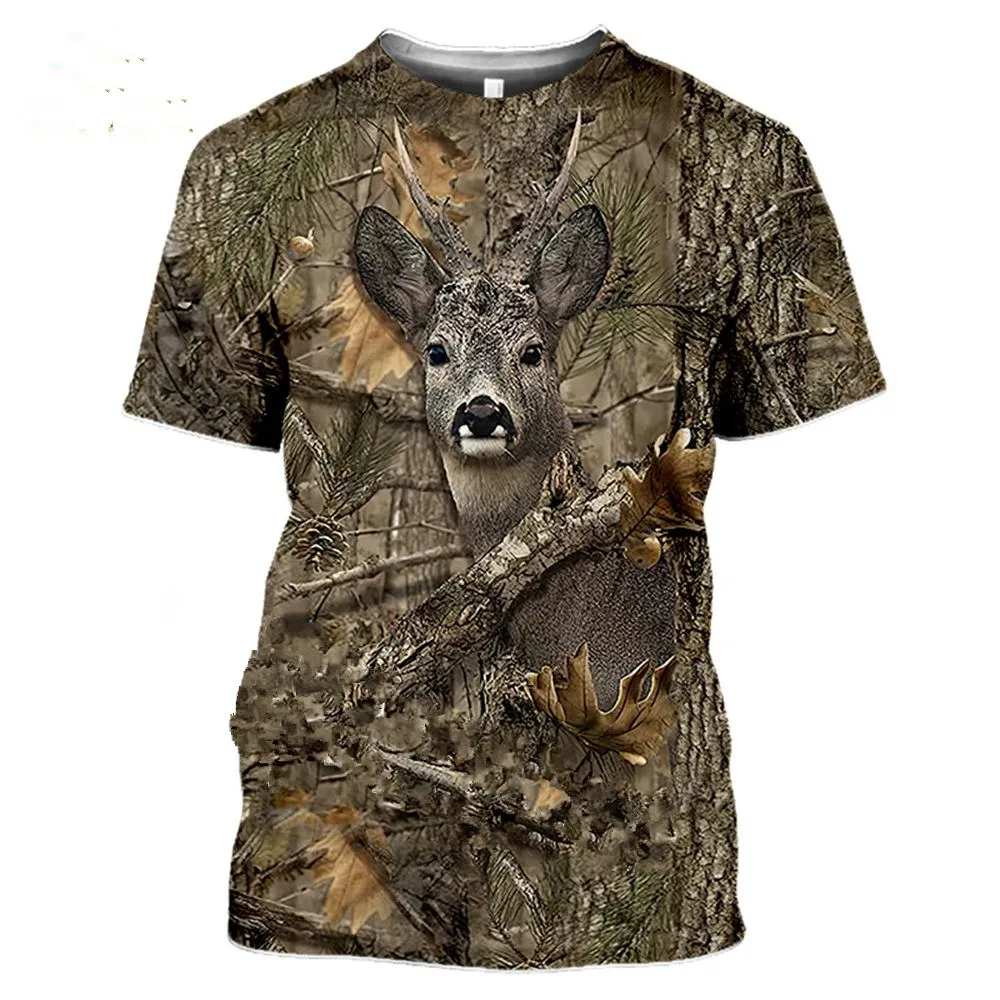Камуфляжная мужская футболка с – обзор и цена Outdoor Hunting Prints