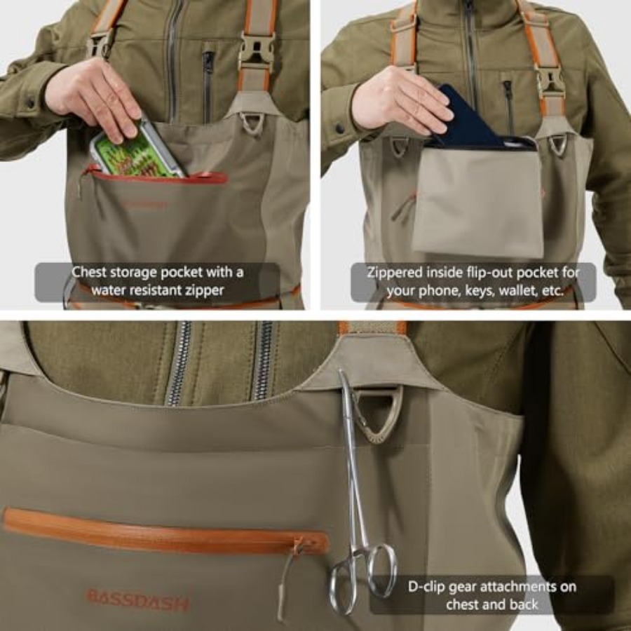 Мужские вейдерсы IMMERSE: водо – обзор и цена Fishing Waders Breathable