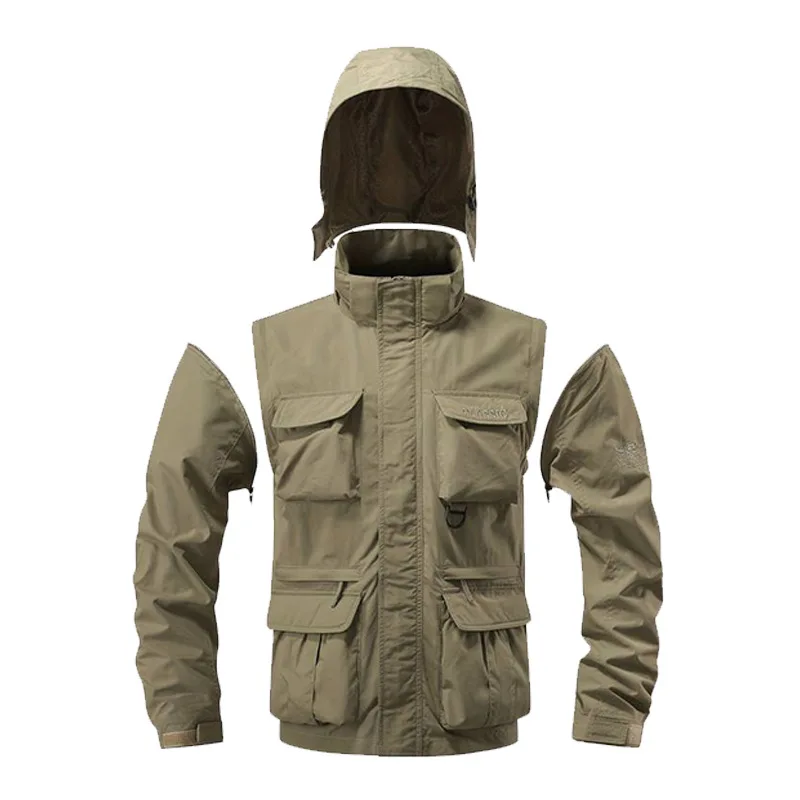 Ветрозащитная куртка с капюшон – обзор и цена Safari Outdoor Hunting Jackets