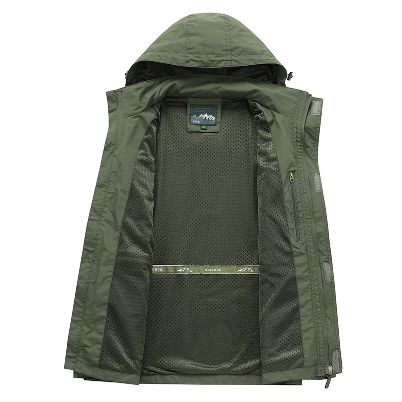 Ветрозащитная куртка с капюшон – обзор и цена Safari Outdoor Hunting Jackets