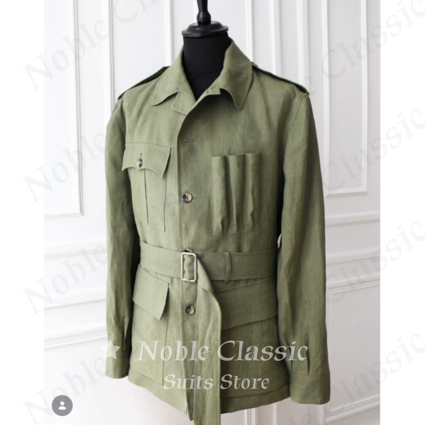 Мужская льняная куртка-сафари  – обзор и цена Safari Outdoor Hunting Jackets