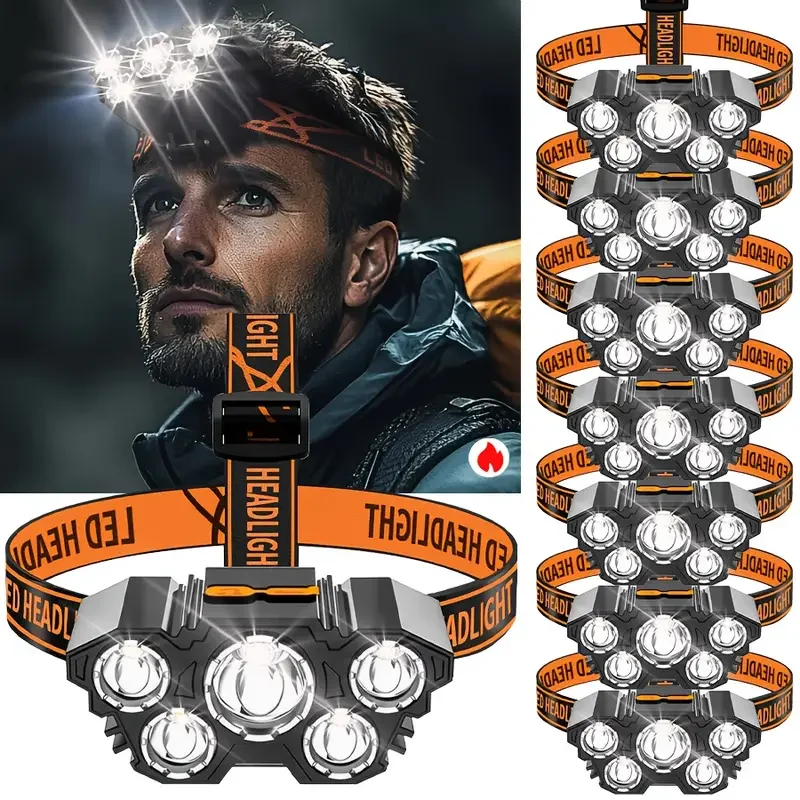 Портативный 5-светодиодный ули – обзор и цена Outdoor Hunting Lights