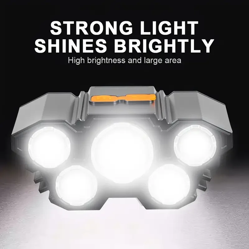 Портативный 5-светодиодный ули – обзор и цена Outdoor Hunting Lights