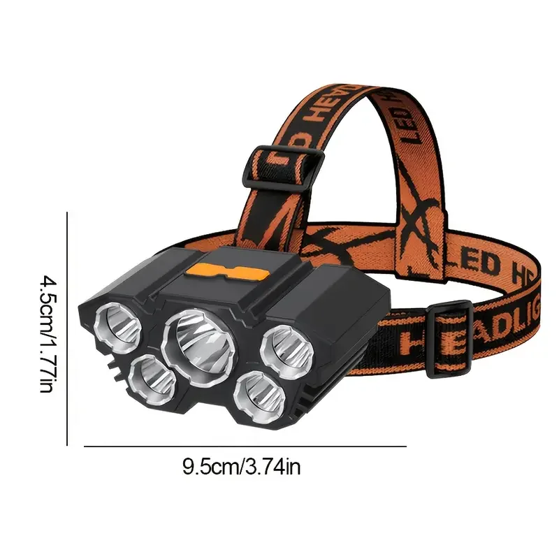 Портативный 5-светодиодный ули – обзор и цена Outdoor Hunting Lights