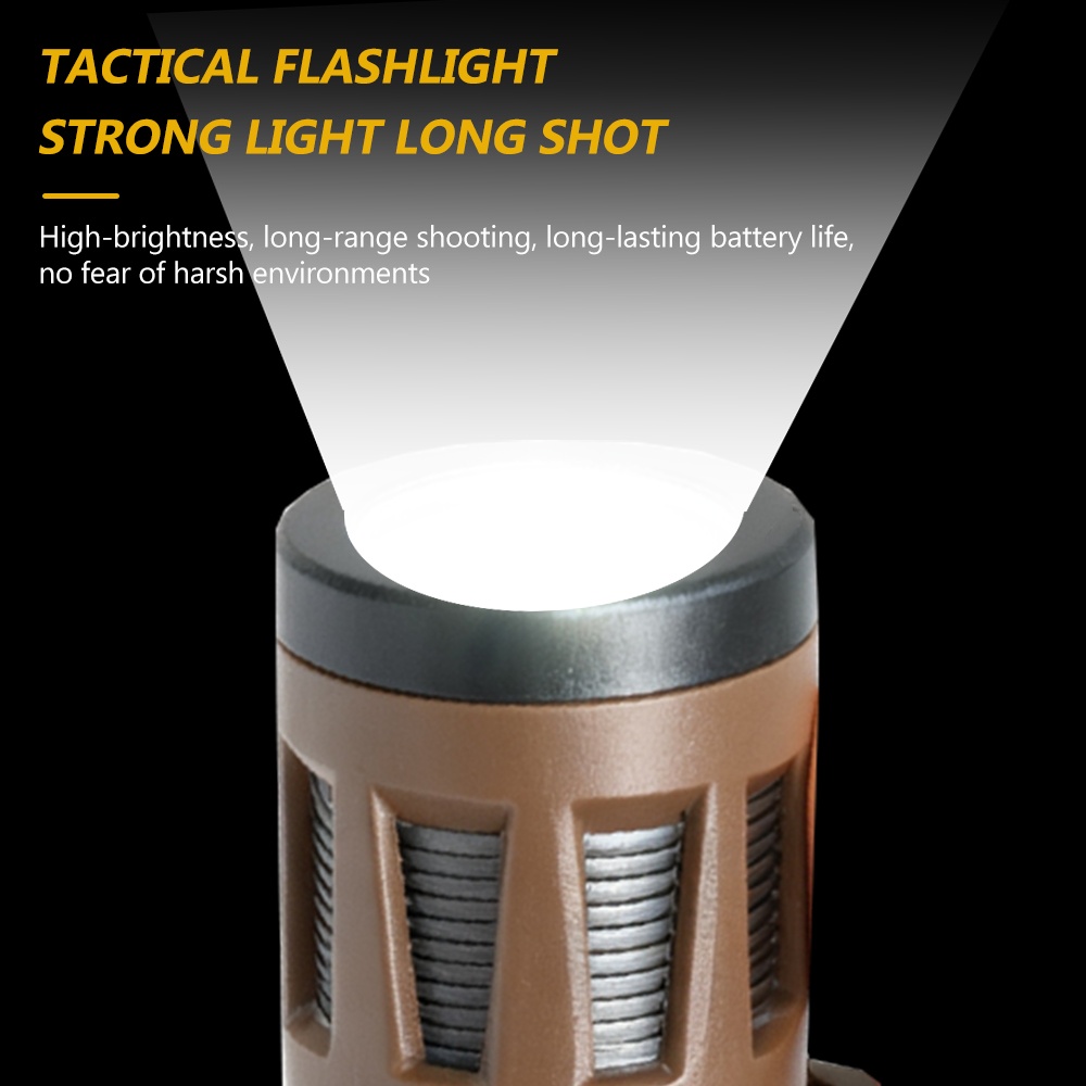 Тактический фонарь BOOIU 400 л – обзор и цена Outdoor Hunting Lights